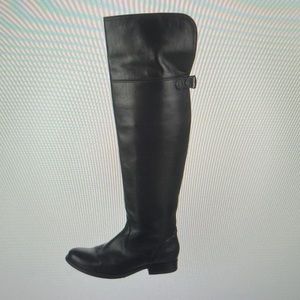 Frye, over the knee leather riding boots